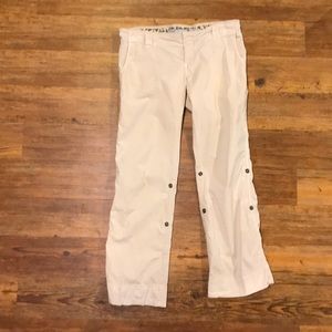 Old Navy Maternity rollup pants